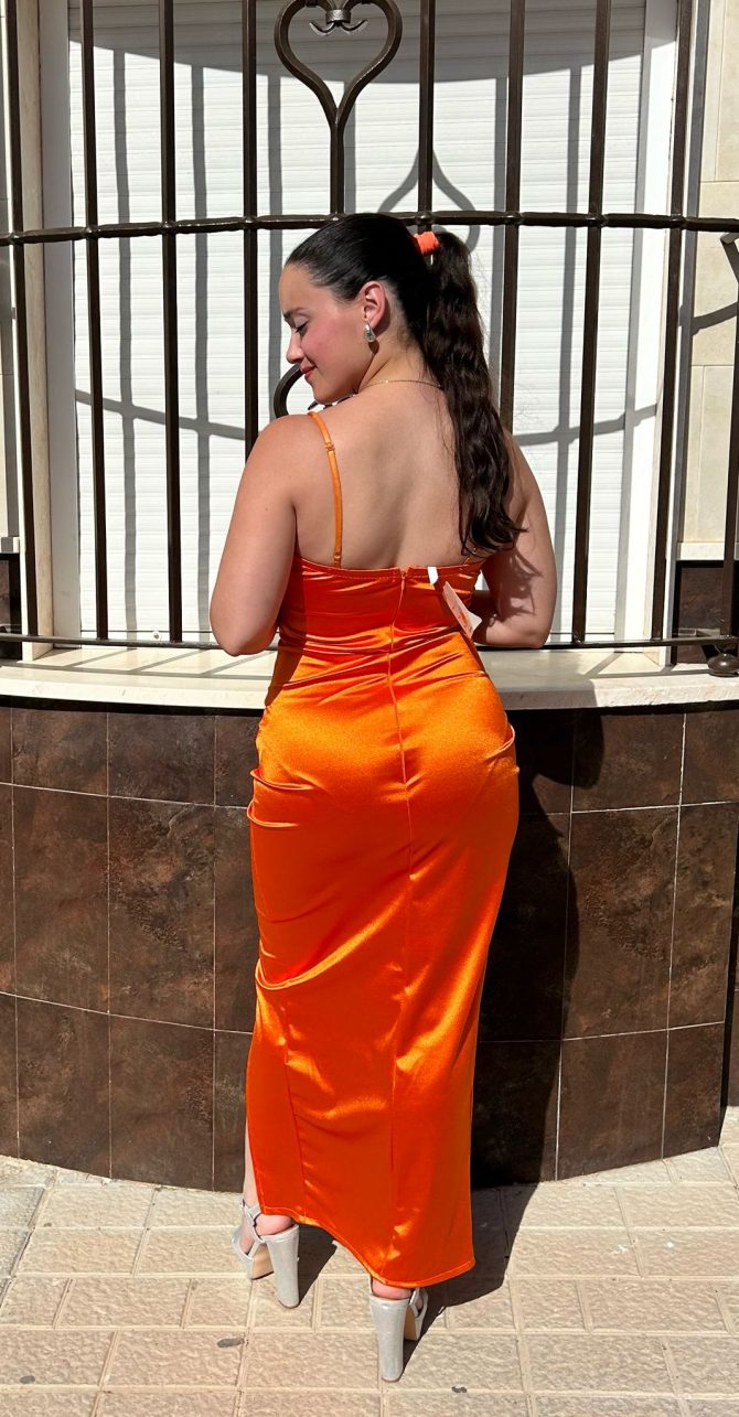 Vestido Alexandra - Naranja