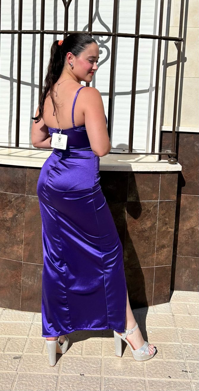 Vestido Alexandra - Morado