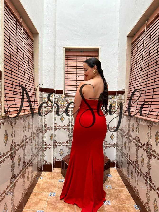 Vestido Carla - Rojo