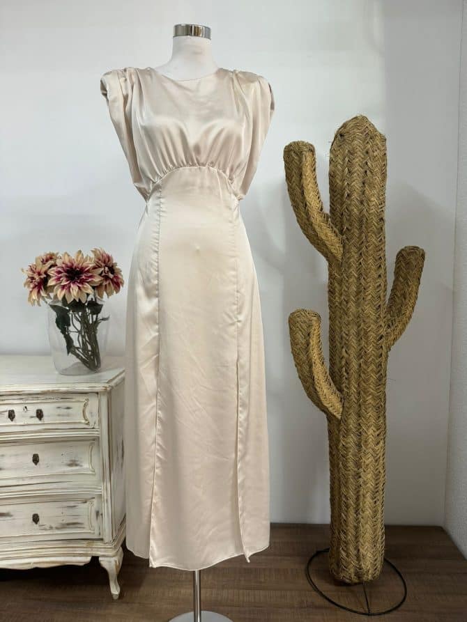 Vestido Lucia - Beig